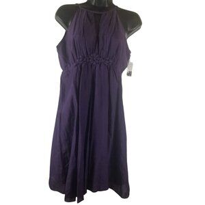 NWT Women's Silk Blend Lavender Croquette Fairycore Dress Sz M